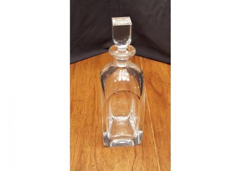 Signed Orrefors Crystal Decanter With Stopper 154-07